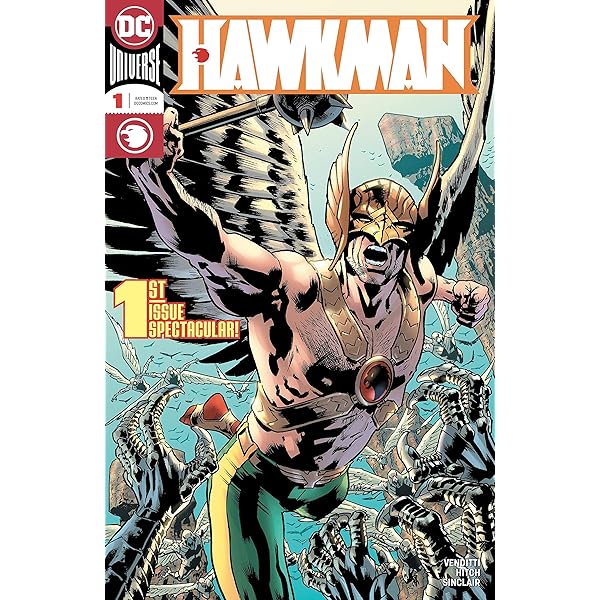 Amazon.com: Hawkman (2018-) #2 eBook : Lemire, Jeff, Venditti